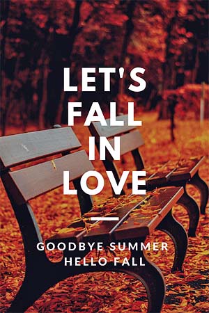 Let's fall in love with our eyes