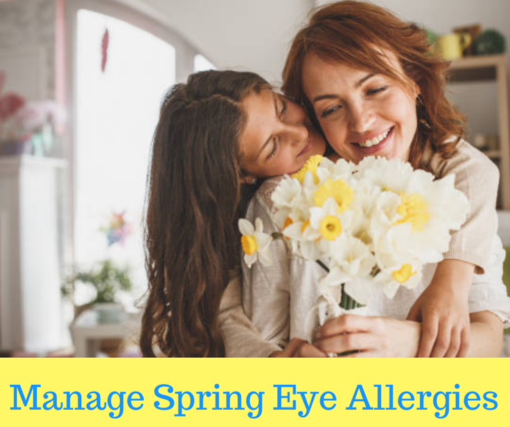 Manage Spring Eye Allergies